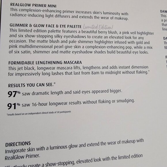 Lune + Aster Fabulous in Five Makeup Set in Bordeaux Bag New in Box Create - Picture 12 of 15